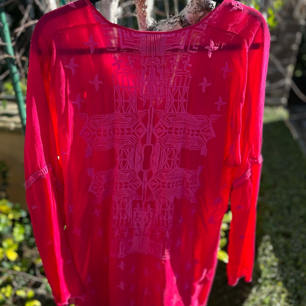 Johnny Was! Taya Tunic Size Med
